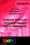 Wybrane problemy gospodarowania nieruchomościami