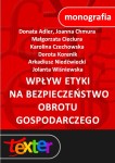 Wpływ etyki na bezpieczeństwo obrotu gospodarczego