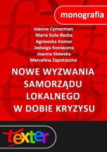 Nowe wyzwania samorządu lokalnego w dobie kryzysu