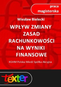 Wpływ zmiany zasad rachunkowości na wyniki finansowe KGHM Polska Miedź Spółka Akcyjna