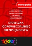 Społeczna odpowiedzialność przedsiębiorstw
